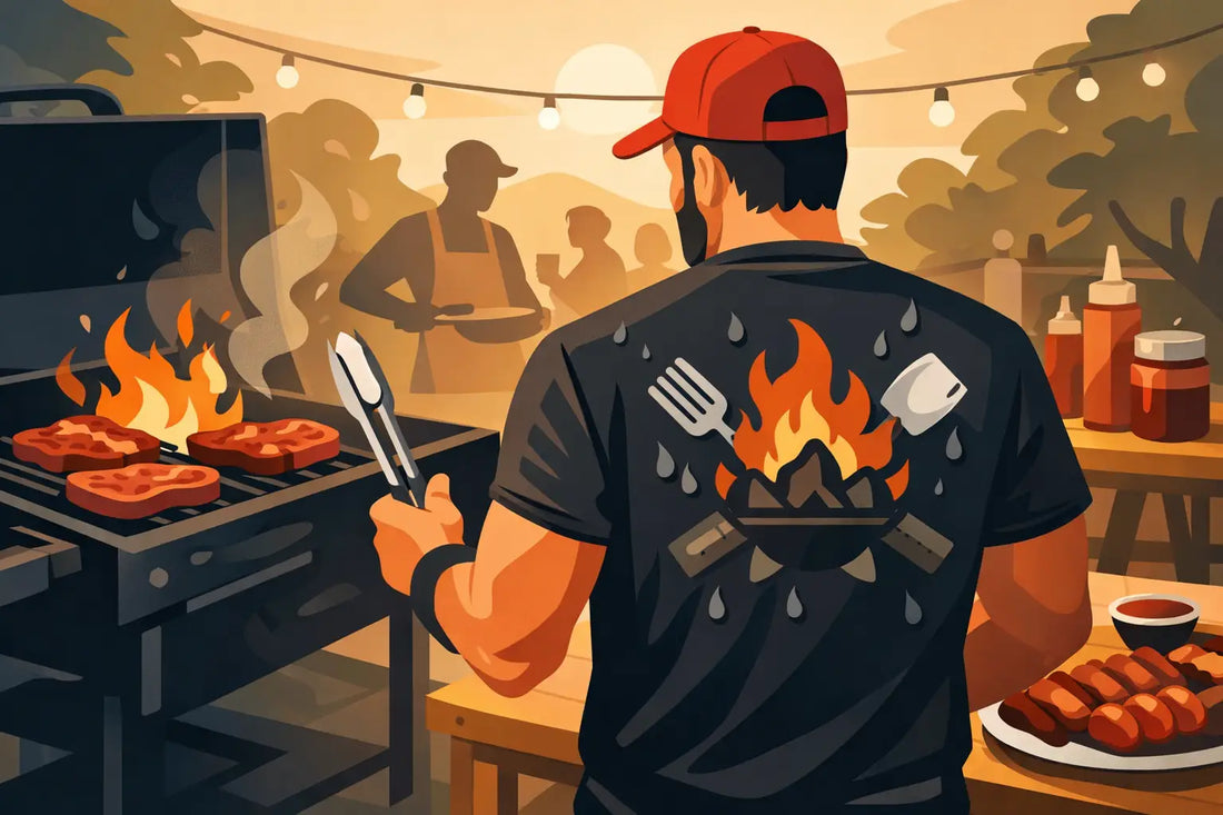 Meat Sweats Survivor Shirt for BBQ Bosses