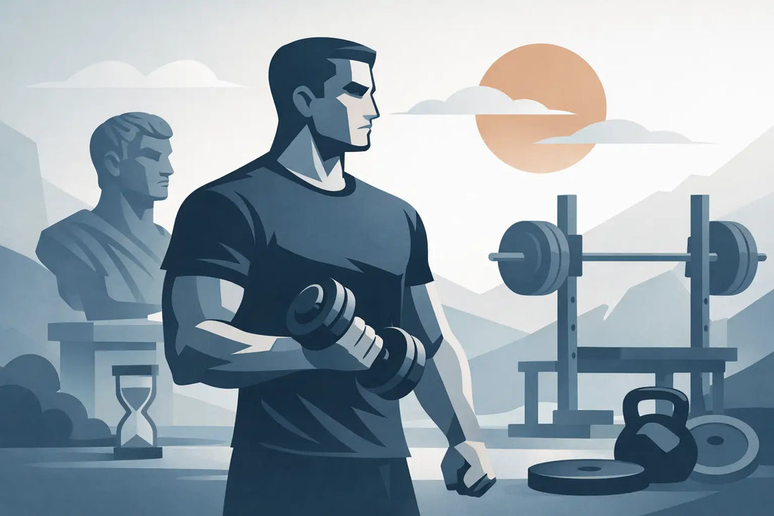 Stoic Discipline Daily Gym Tees for the Grind