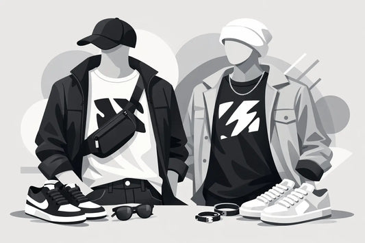 White and Black Graphic Tee Outfit Ideas That Hit