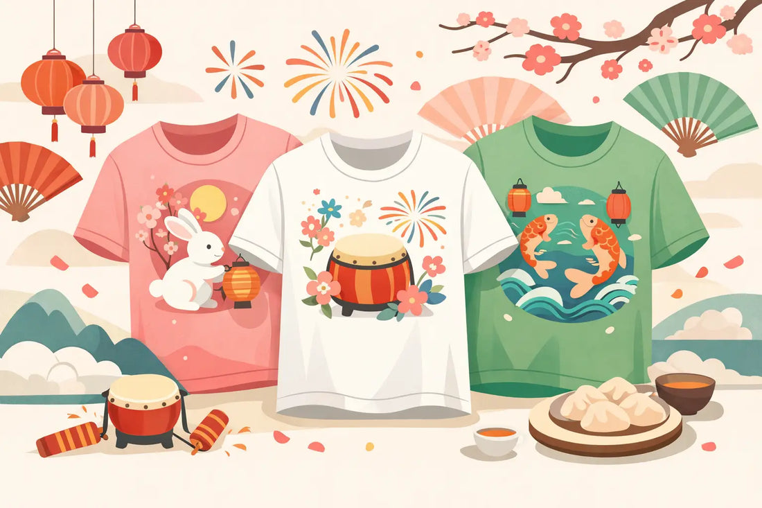 Spring Festival Celebration Graphic Tee Style Guide