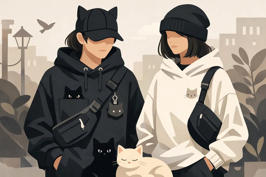 Subtle Cat Lover Streetwear for Quiet Chaos