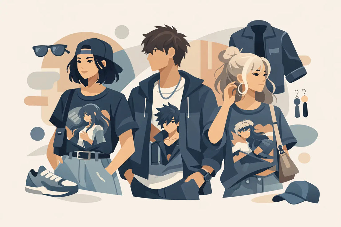 Anime Graphic Tee Styling That Isn't Basic