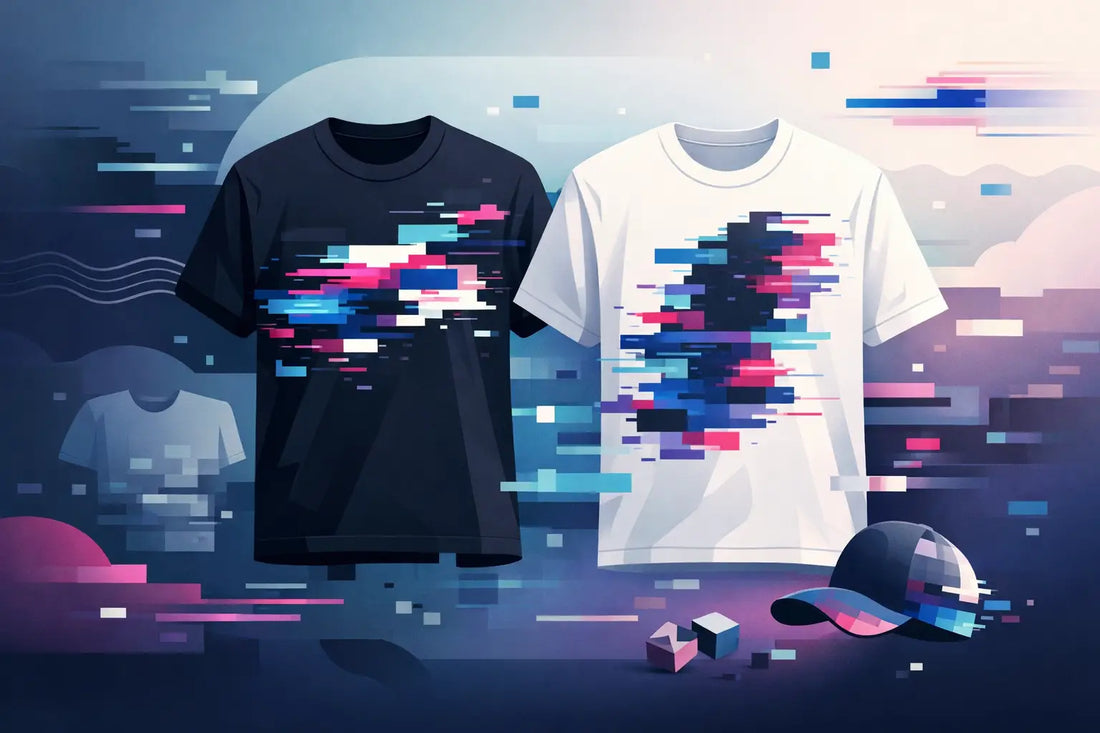 Glitch Aesthetic T Shirts That Look Gloriously Broken