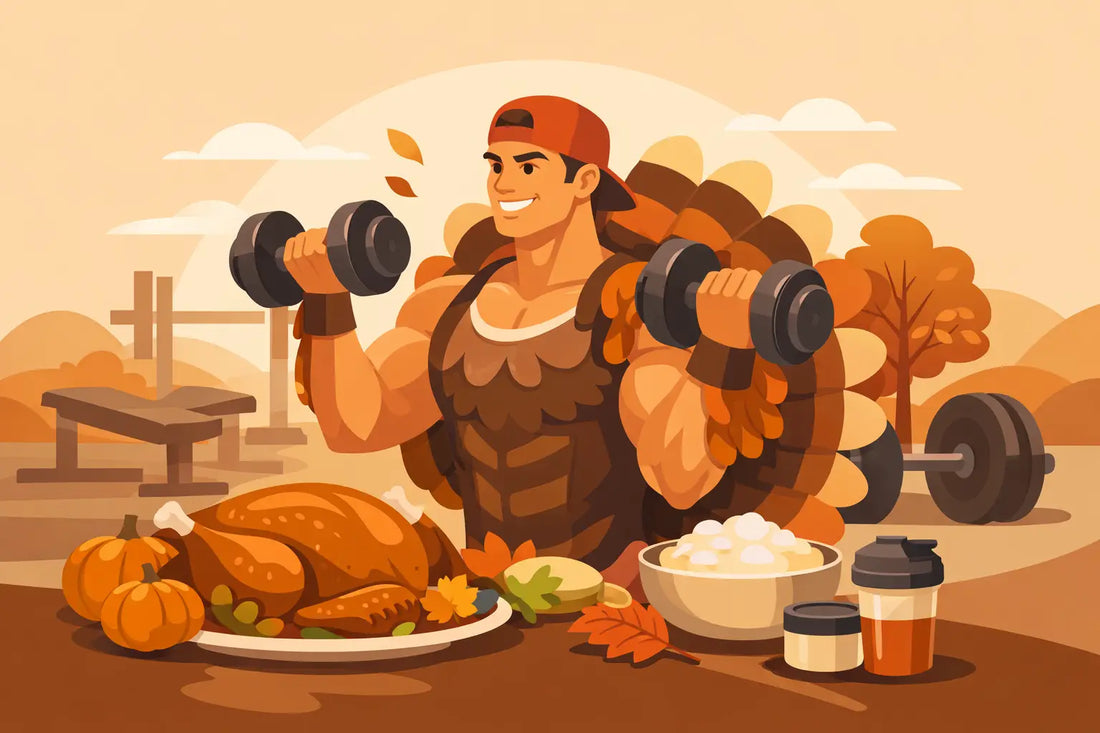 Gym Bro Turkey Pump: Thanksgiving Gains Mode