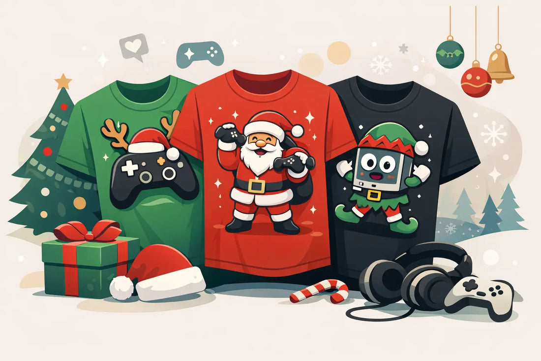 Funny Gamer Xmas Gift Shirt Ideas That Hit