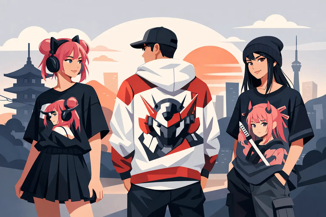 Otaku Streetwear Shirt Fits That Hit Different