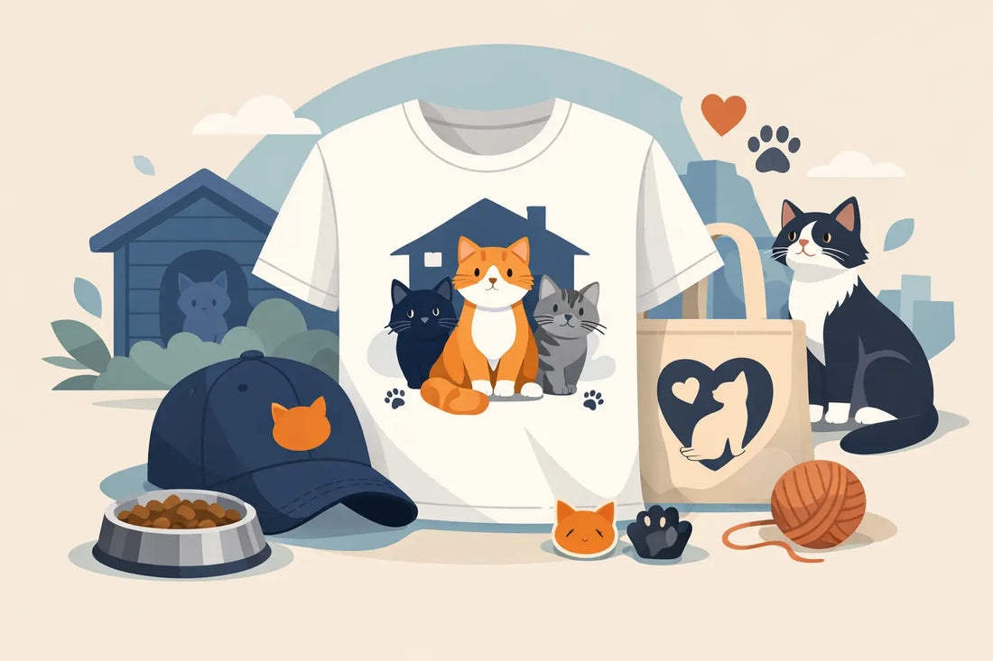 Stray Cat Rescue Club Shirt for Cat People