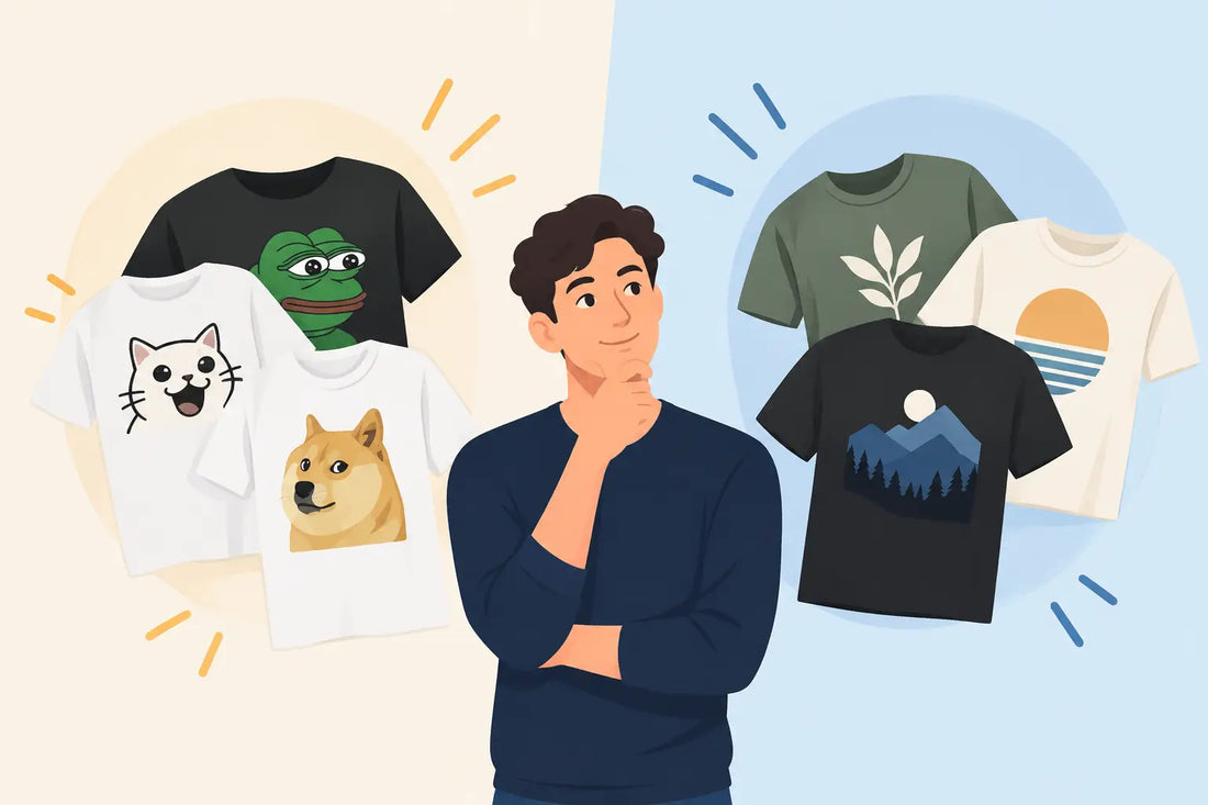 Meme Shirts Versus Merch: What Are You Wearing?