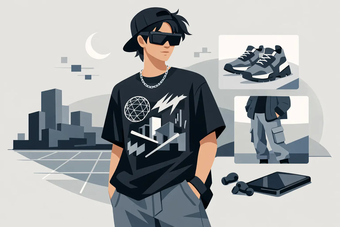 How to Style Cyber Brutalist Tees Without Trying