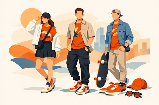 Orange Graphic Tee Outfit Ideas That Hit Different