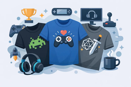 12 Best Gamer Gift Shirts They’ll Actually Wear