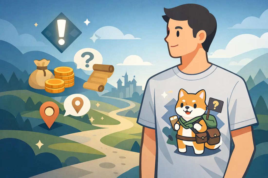 Dog Side Quest Shirt for Maximum NPC Energy