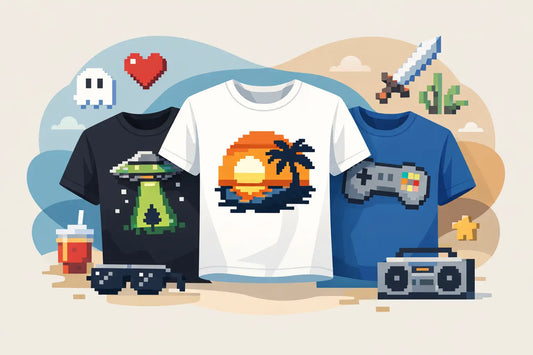 Pixel Art T Shirts That Signal Your Whole Vibe