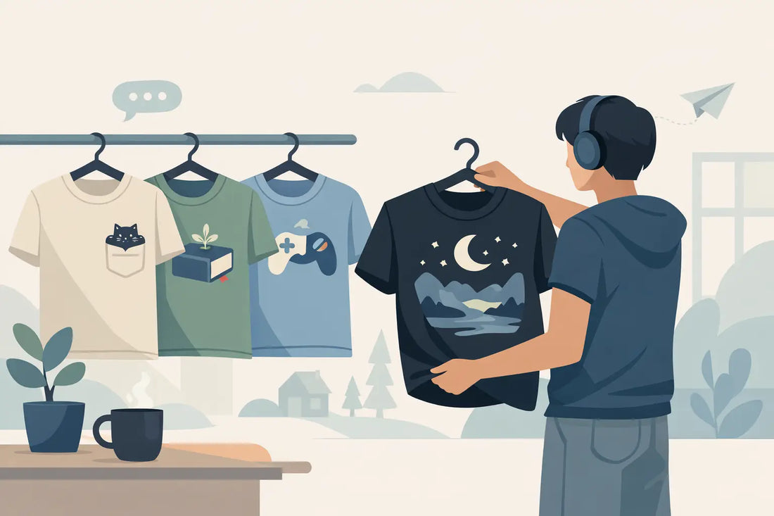 Graphic Tees for Introverts That Actually Fit