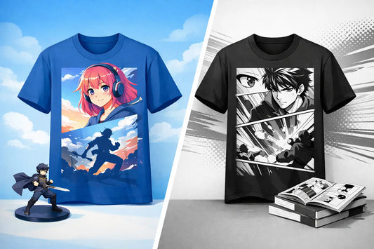 Anime Shirts vs Manga Shirts: Which One Fits?