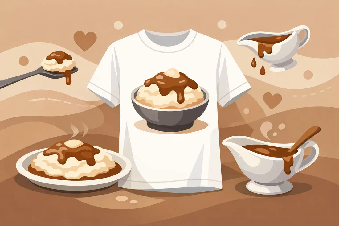 Mashed Potato Obsessed Tshirt for Gravy Fans