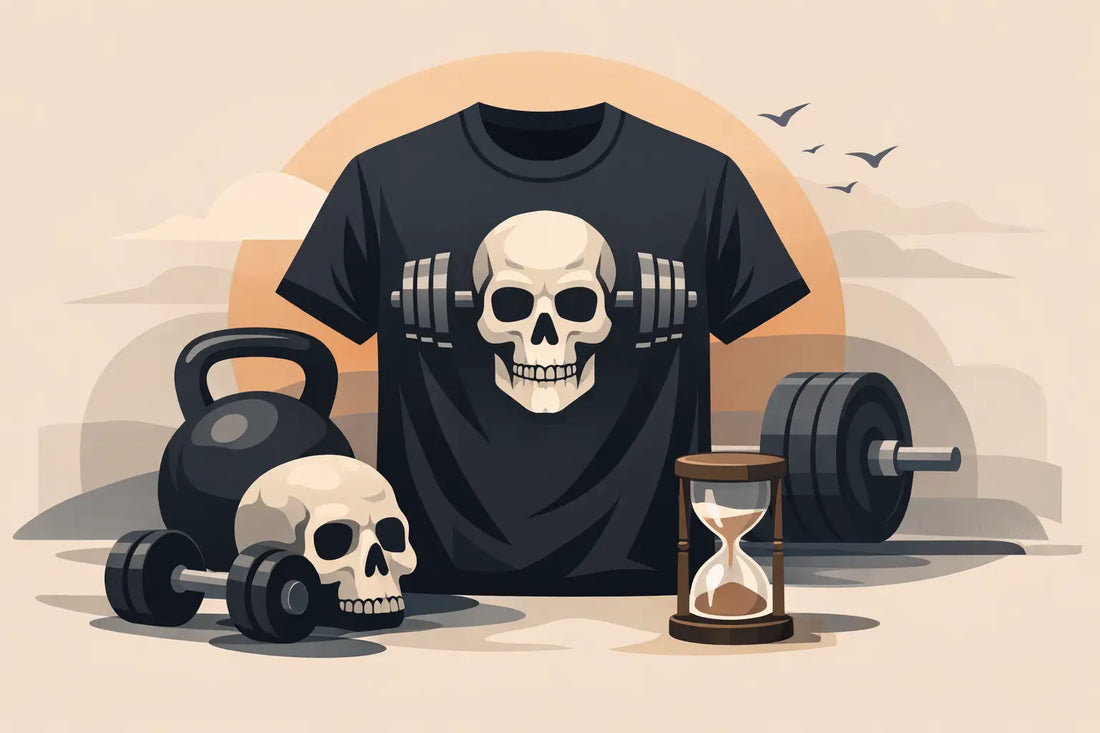 Memento Mori Weightlifting T-Shirts That Hit Hard