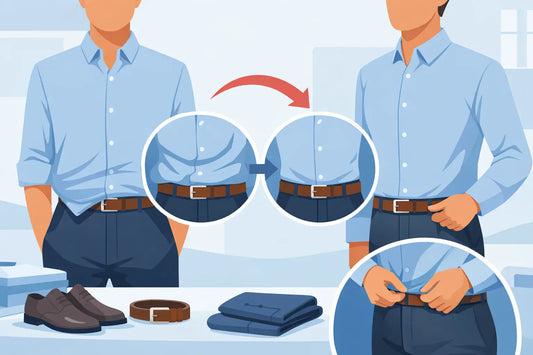 How to Tuck In a Shirt Without Killing the Fit