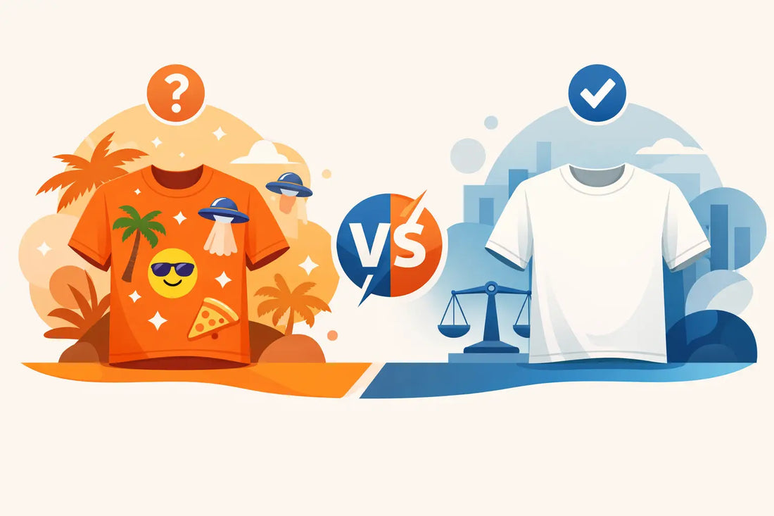 Novelty Shirts vs Basics: Which One Wins?
