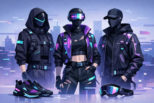 Cyber Aesthetic Clothing Guide for Glitch Fits