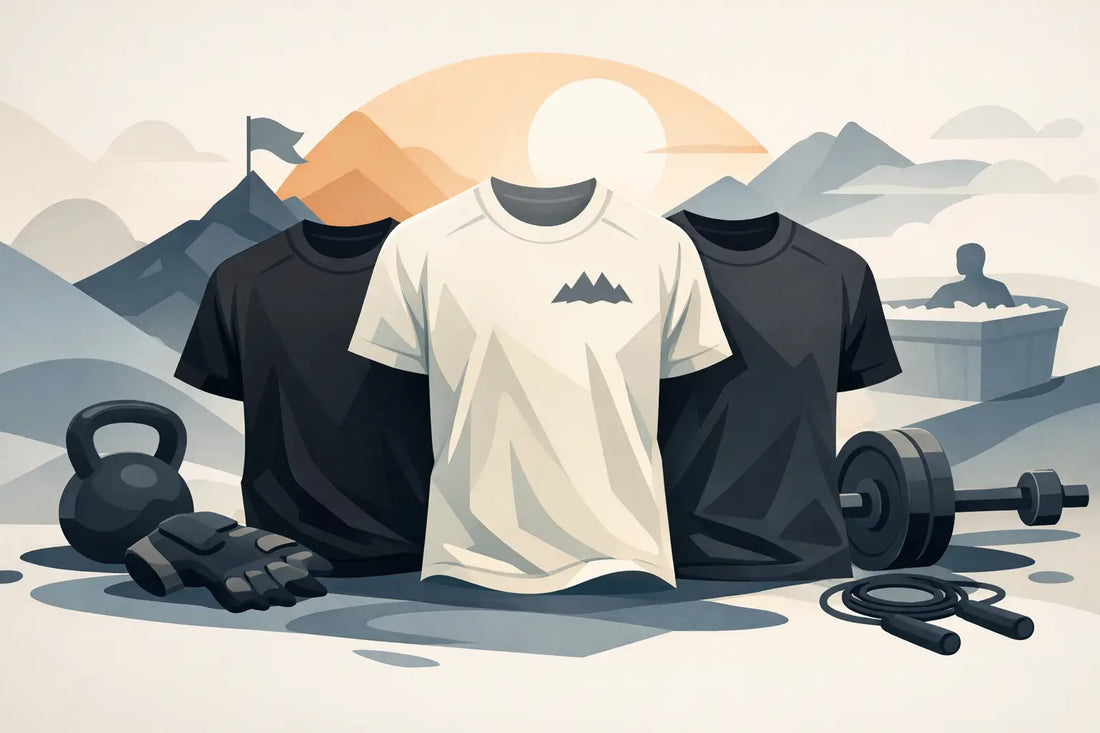 Voluntary Discomfort Fitness Tees That Go Hard