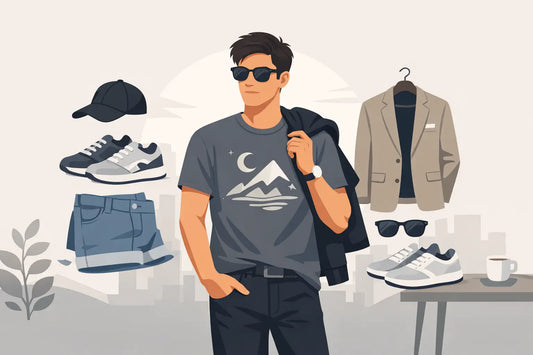 How to Style a Grey Graphic Tee Without Going NPC