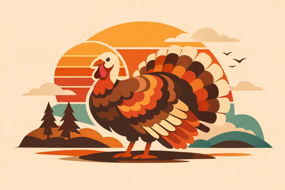Retro Vintage Turkey Graphic That Slaps