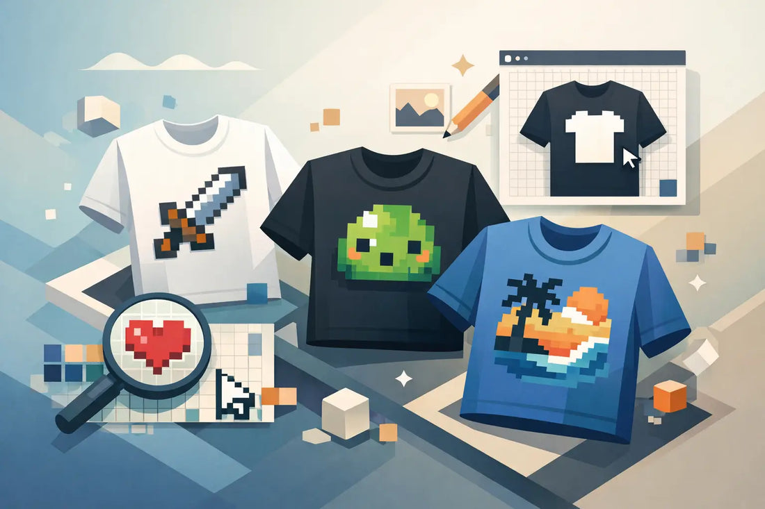 Pixel Art Shirt Style That Actually Hits