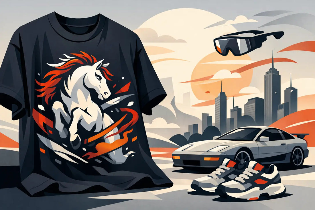 Year of the Horse Y2K Streetwear T-Shirt