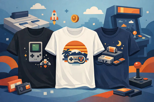 Retro Gaming T Shirts That Actually Hit