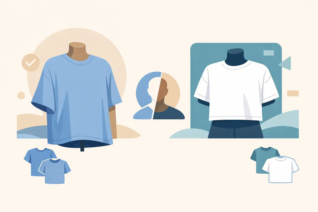 Oversized Versus Boxy Tees: Find Your Fit