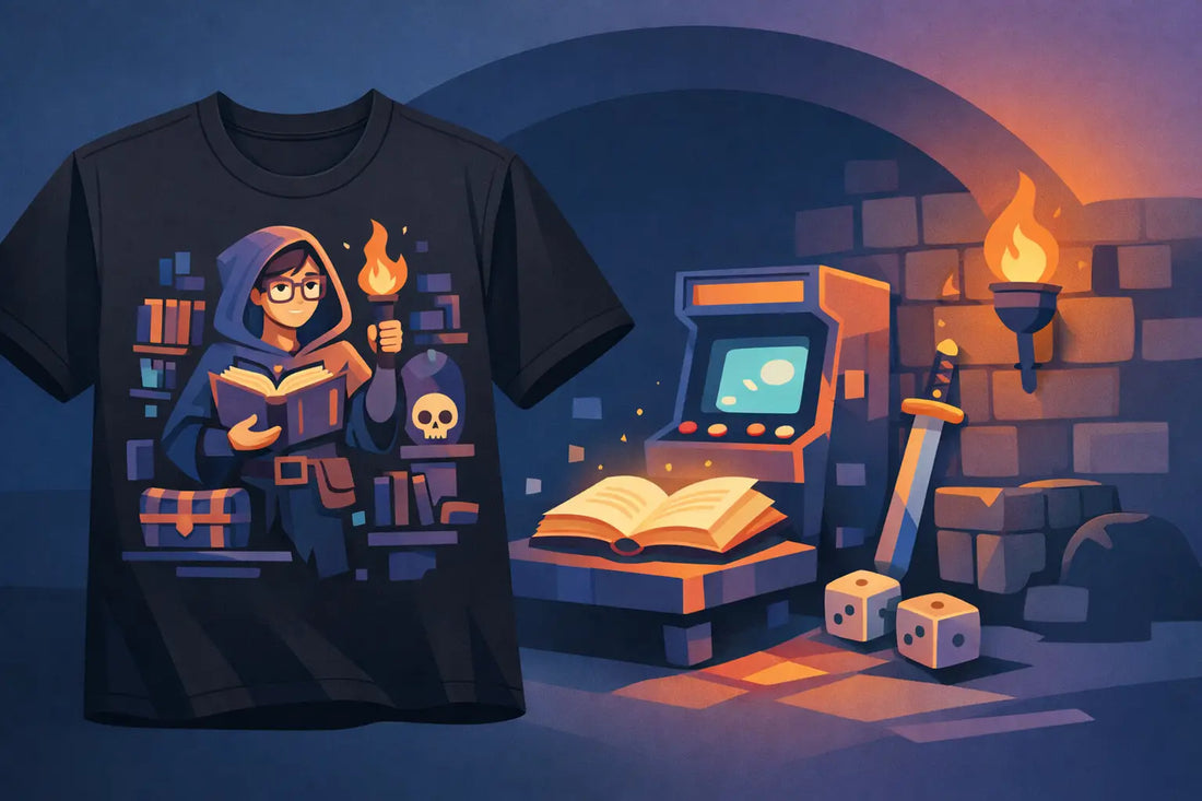 Retro Arcade Dungeon Librarian Tee: Why It Works
