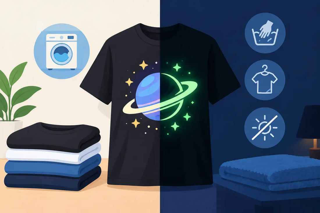 Do Glow Prints Fade? Care Tips for Graphic Tees