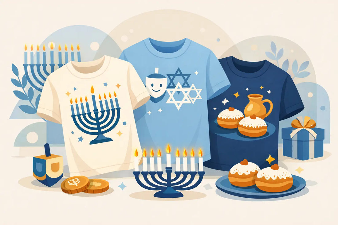 Simple Happy Hanukkah Aesthetic Shirt Ideas