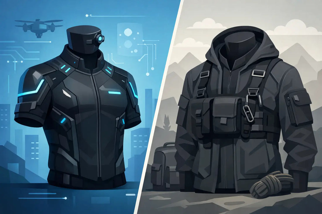 Cyberwear vs Techwear Shirts: Which Fits You?
