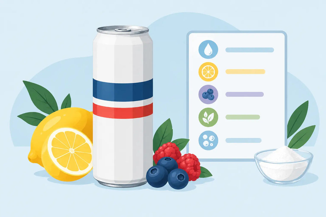 Happy Dad Seltzer Ingredients Tee: What It Says