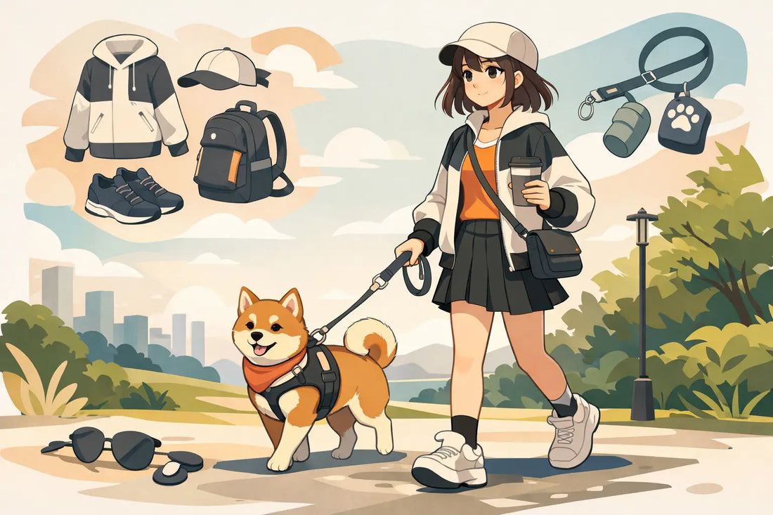 Anime Dog Walking Outfit Ideas for Main-Character Walks