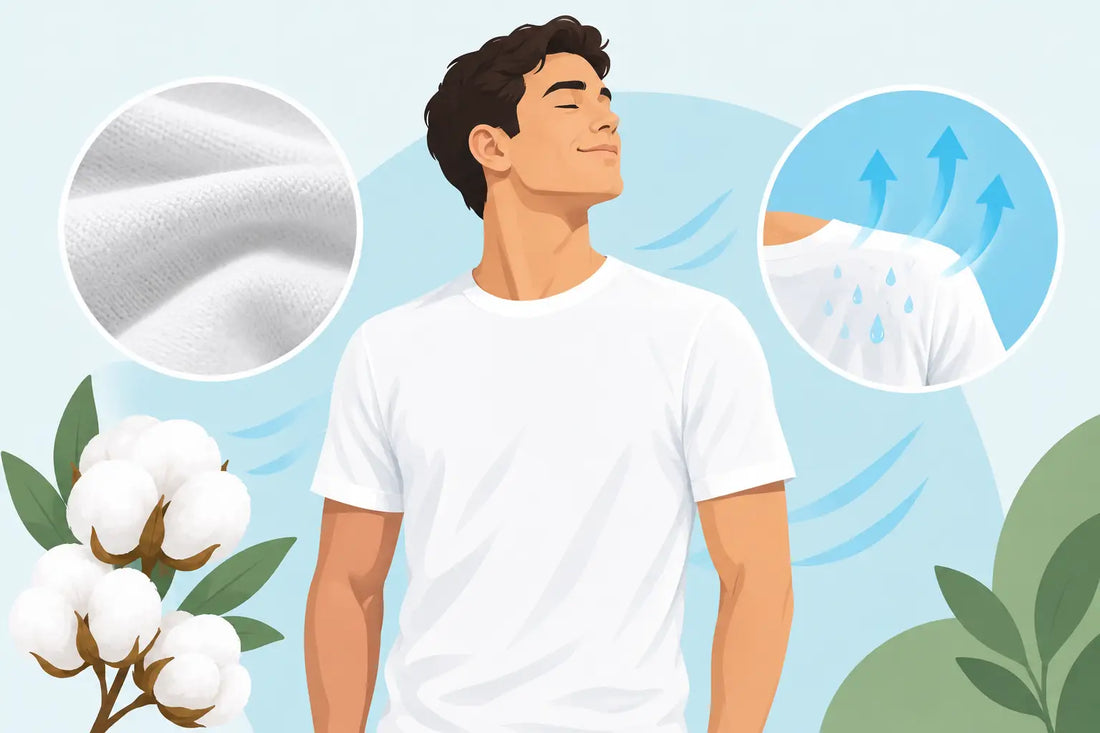 Are Cotton Tees Breathable? The Sweat Test