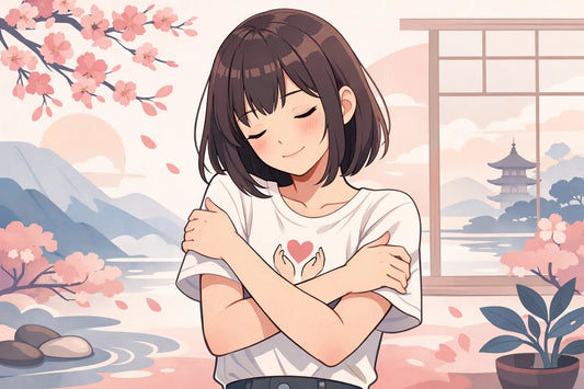 Japanese Aesthetic Self Love Shirt, Anime Style