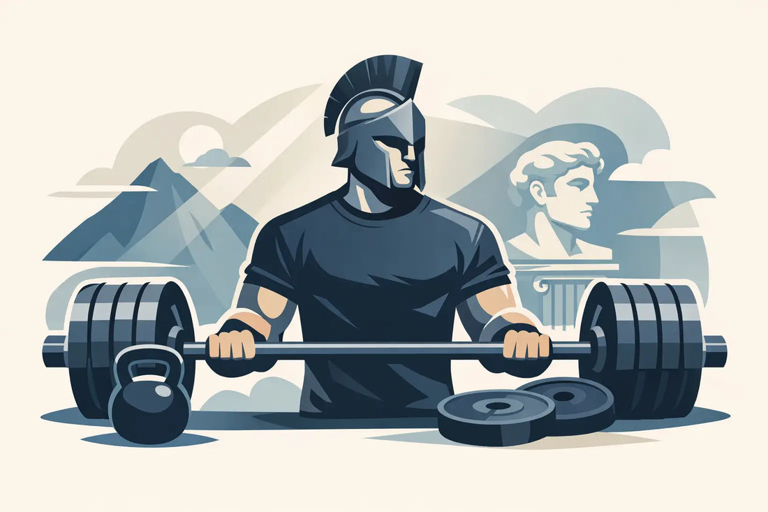 Stoic Mindset Powerlifting Tees for Heavy Days