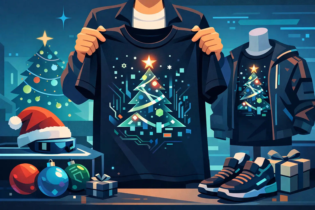 Cyber Aesthetic Christmas Tee: How to Wear It