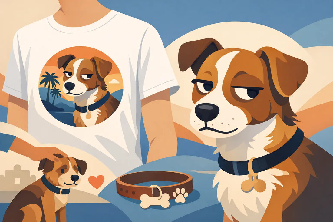 Rescue Dog Aesthetic Tee for Maximum Side-Eye