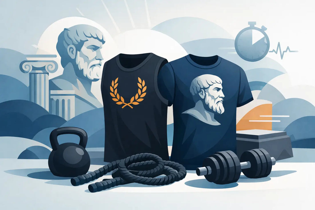 Stoicism HIIT Workout Shirts for Relentless Reps