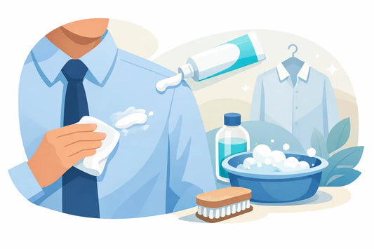 How to Get Toothpaste Out of Your Shirt