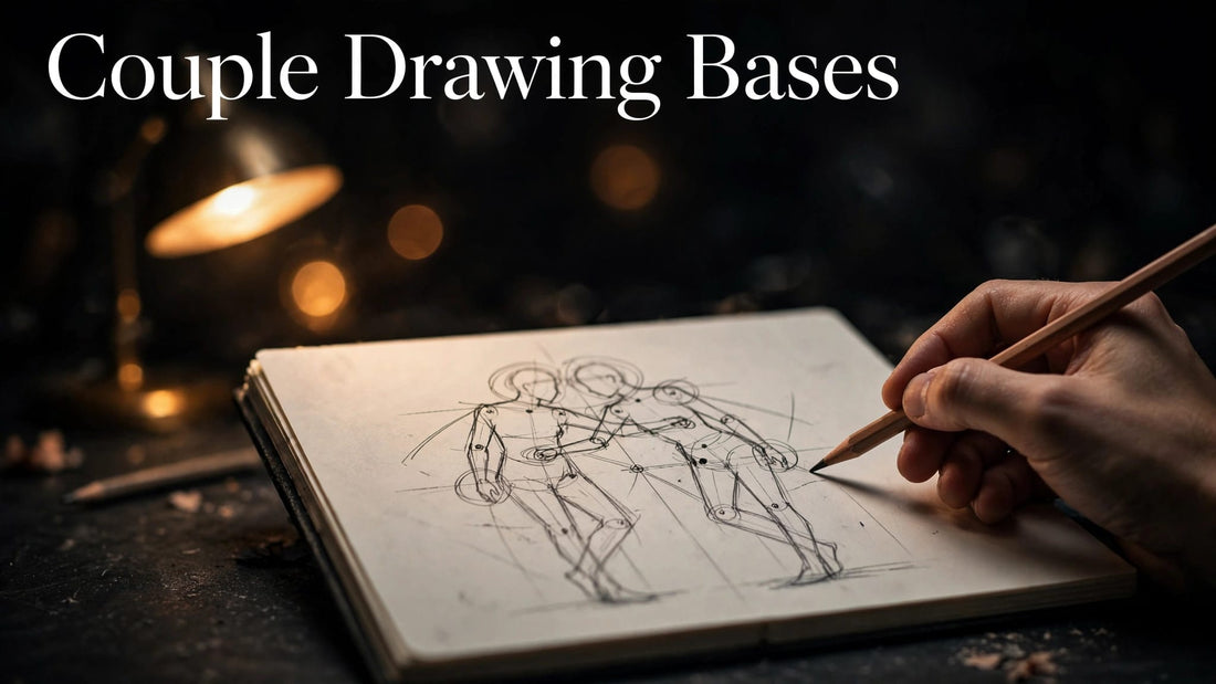 Couple Drawing Bases That Make Two Characters Click