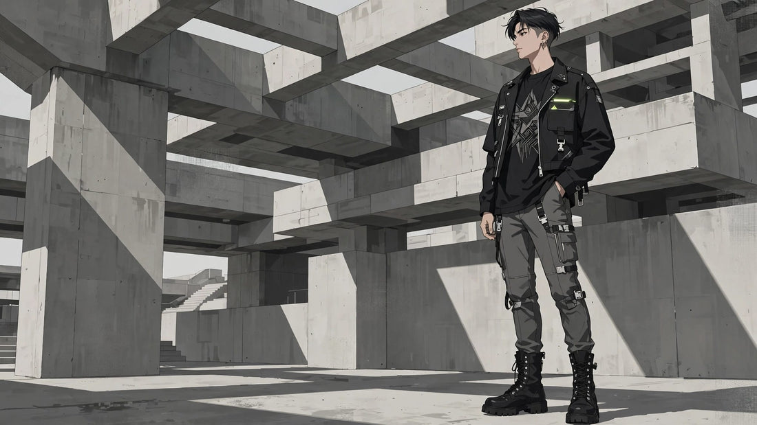 Cyber-Brutalist Outfit Ideas for Anime Fans