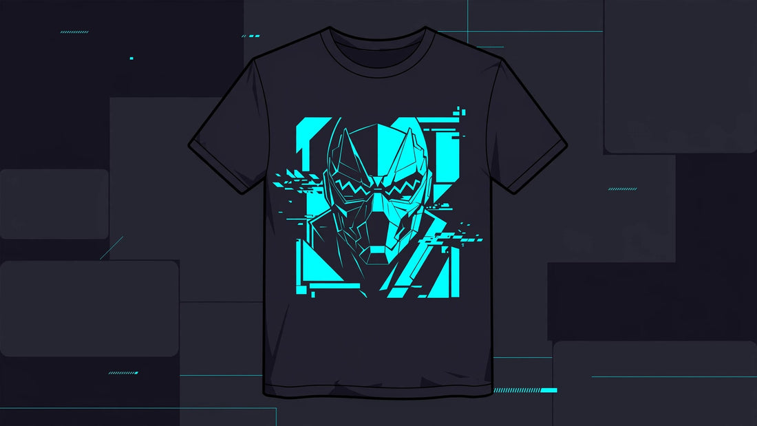Cyber-Brutalist T-Shirt Design Details That Stand Out