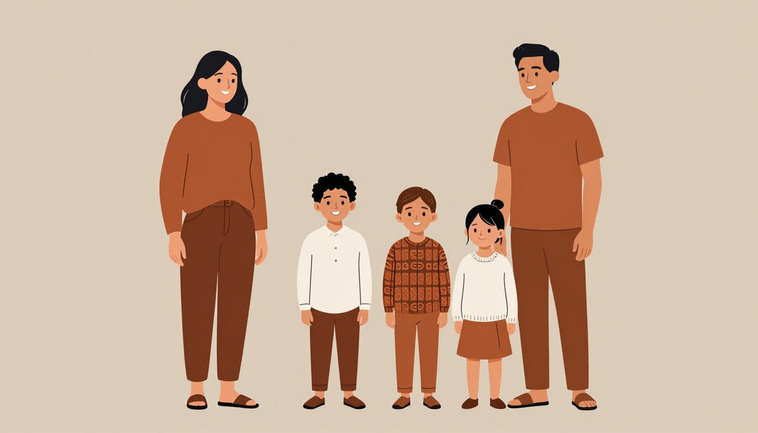 Family Photoshoot Outfits That Coordinate Without Looking Cloned