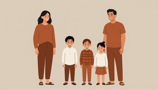 Family Photoshoot Outfits That Coordinate Without Looking Cloned