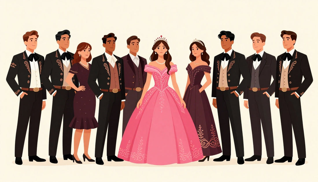 Mexican Quinceañera Chambelanes Outfits That Fit Your Court